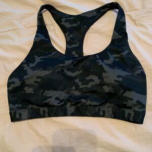 Fabletics Camouflage Sports Bra size medium.
